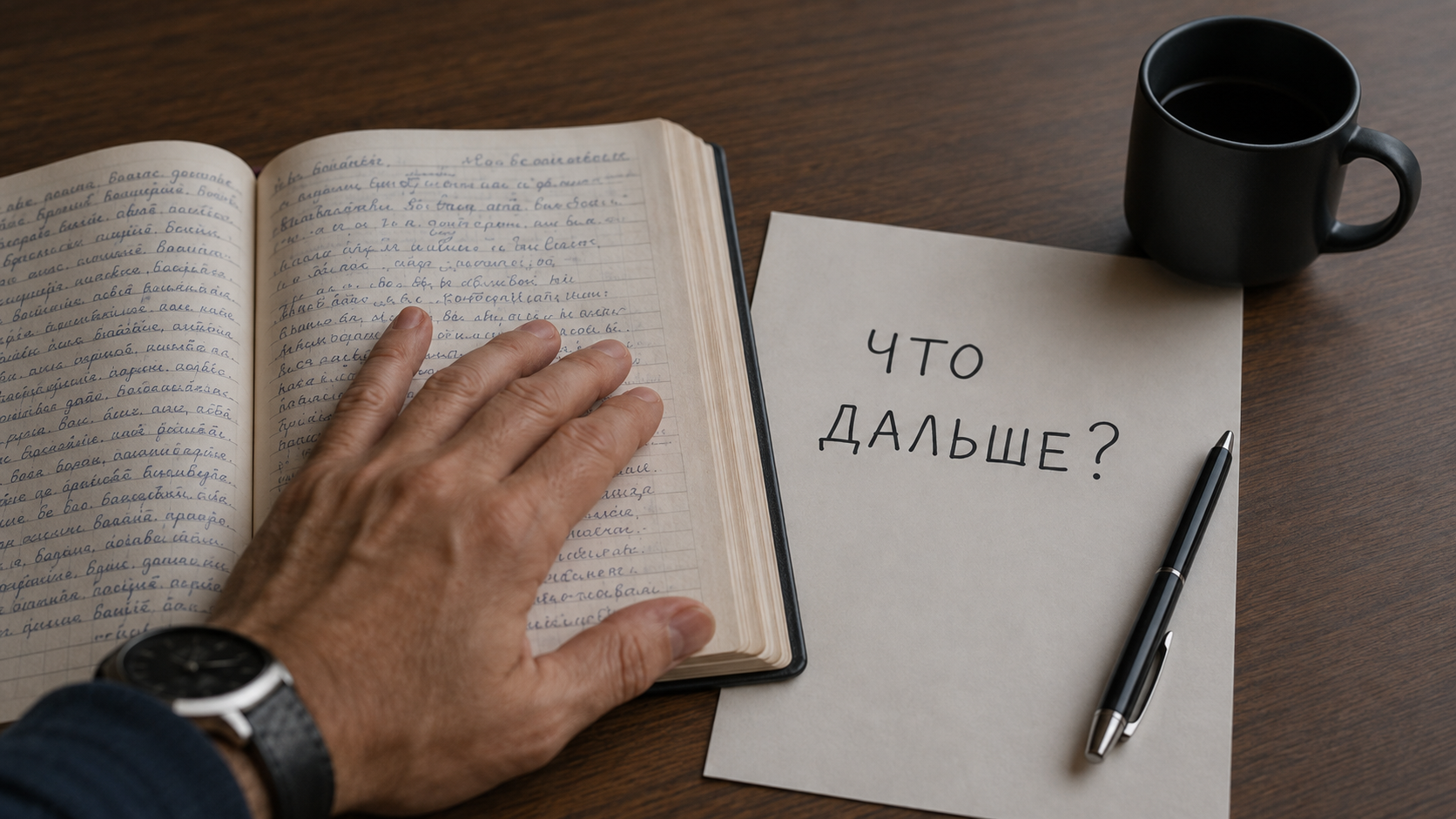 Иногда самый важный вопрос появляется после того, как закончились все срочные дела.